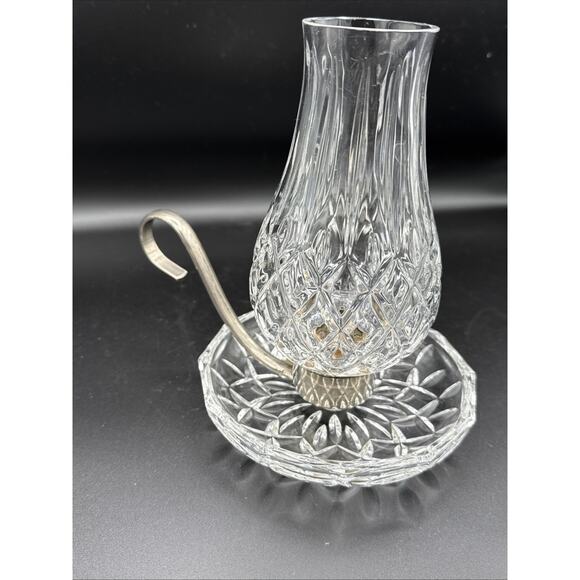 TRIUMPH LEAD CRYSTAL CANDLE LAMP MADE IN GERMANY Stunning! EUC - Picture 5 of 12